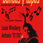 Affiche Bandas y tapas